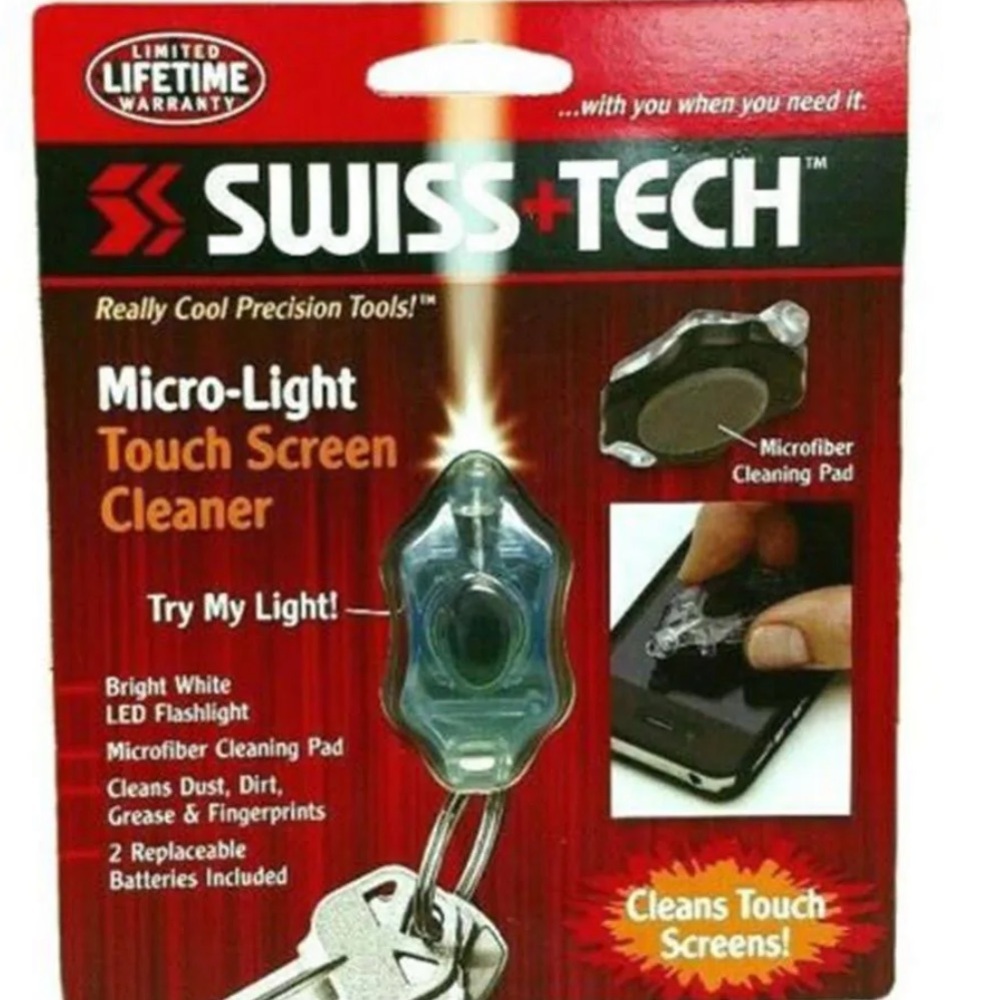 Swiss Tech Micro-Light Touch Screen Cleaner